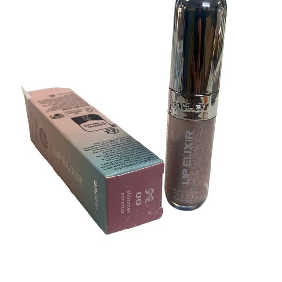 Sacheu Beauty Lip Elixir 00 Shimmer Miroiter – Hydrating Lip Glaze Elixir 0.32 f - Picture 1 of 1